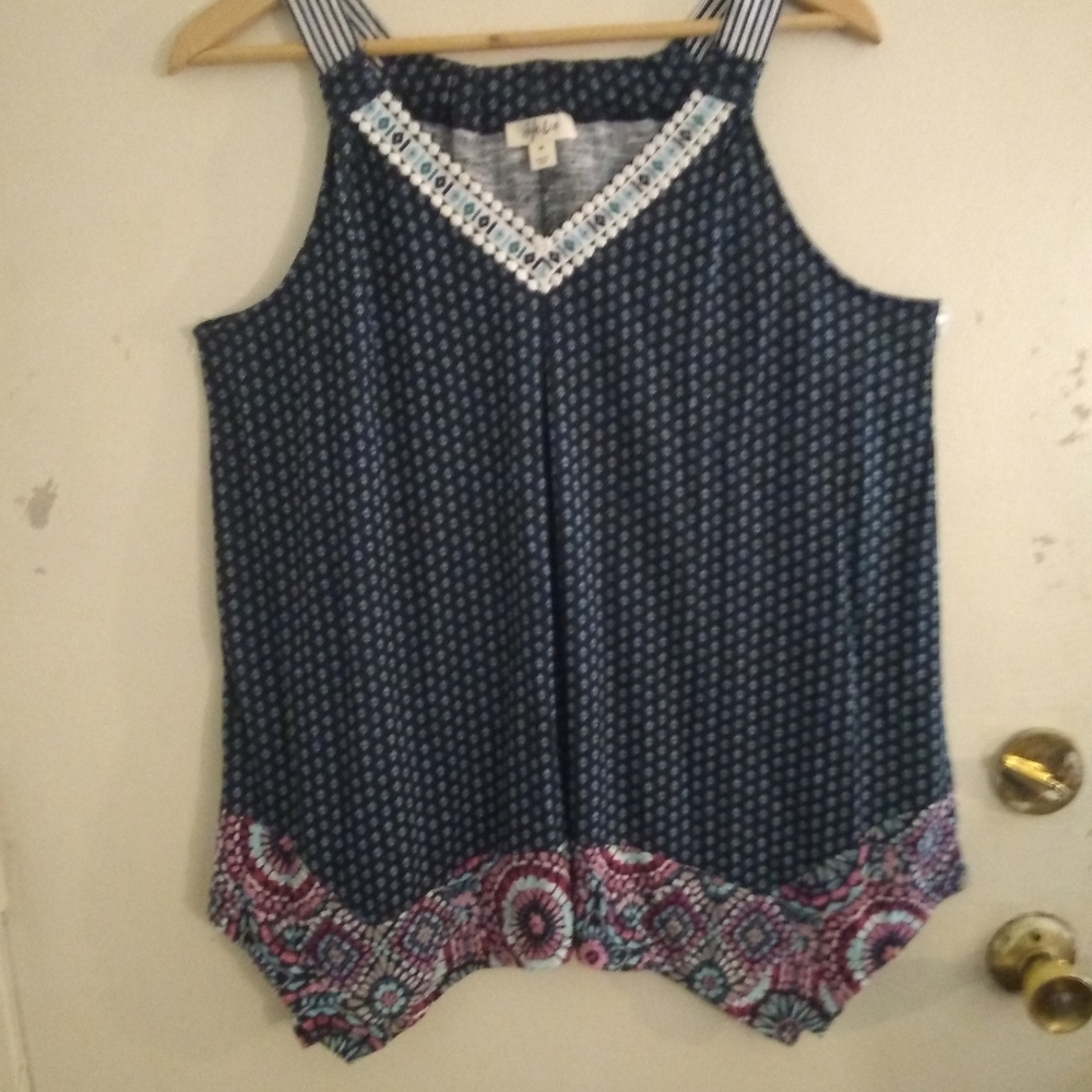 Style & Co Boho Top - Picture 3 of 5